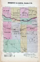 Brown and Keya Paha Counties, Nebraska State Atlas 1885